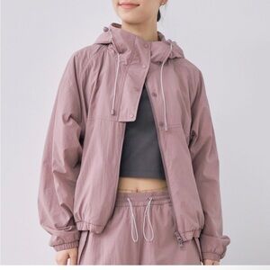 COVERNAT Women's Windbreaker Jacket Lavender Size M